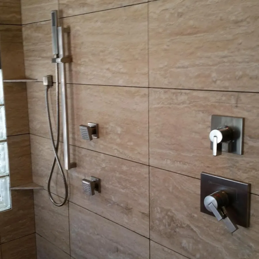 Shower fixture installation for Water Heater Replacement in Crystal Lake